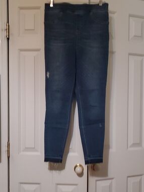 Spanx Distressed Skinny Jeans
